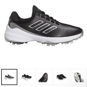 New Adidas Women's ZG23 Black/White Golf Shoes U.S. size 8. Without box.